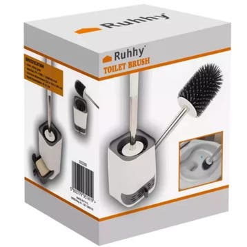 Ruhhy Siliconen Toiletborstel Set - Hygiënisch en Stijlvol, Ophalen of Verzenden, Nieuw