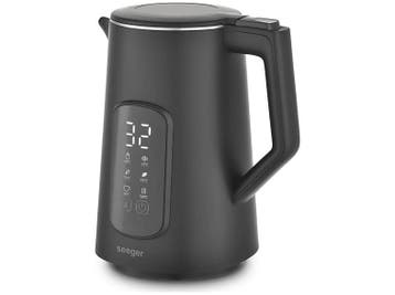 Seeger -   Waterkoker Zwart, 1 tot 2 liter, Verzenden, Nieuw