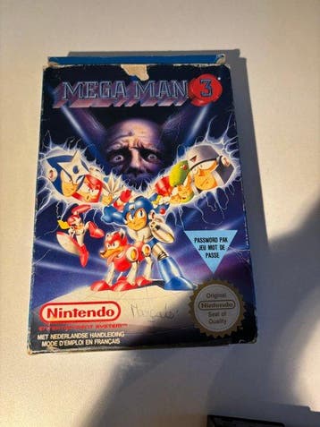 Nintendo - Nes - Mega Man 3 - Videogame - In originele, Nieuw