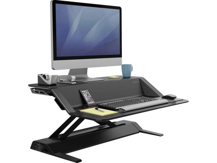 Fellowes - Zit/Sta Oplossing - Lotus Zit-Sta Werkstation -, Huis en Inrichting, Overige Huis en Inrichting, Nieuw, Verzenden