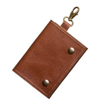 The Hantler Memory card holder Whiskey brown 3x SD / 2x CF, Ophalen of Verzenden, Nieuw, Overige typen, Overige merken