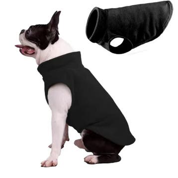 Fleece Hondentrui Zwart (Truien, Hondenkleding), Dieren en Toebehoren, Hondenkleding, Ophalen of Verzenden, Nieuw, Hondenvest