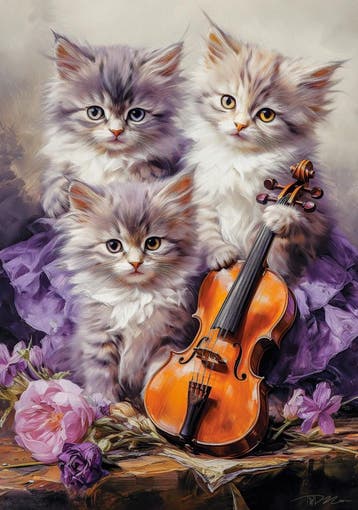 Castorland puzzel katten legpuzzel  van €11,99 voor €5,99, Ophalen of Verzenden, Nieuw