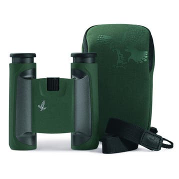 Swarovski CL Pocket 10x25 Groen + WN Wild Nature, Audio, Tv en Foto, Optische apparatuur | Verrekijkers, Ophalen of Verzenden
