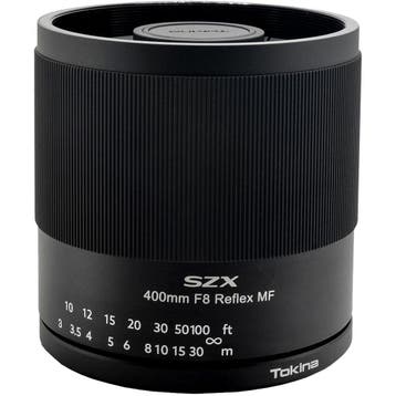 Tokina SZX Super Tele 400mm f/8.0 Reflex MF Sony E, Ophalen of Verzenden, Nieuw, Telelens