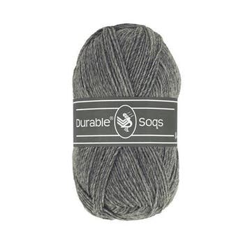 Durable Soqs 2235 Ash - Haakgaren / Breigaren, Ophalen of Verzenden, Nieuw, Breien of Haken, Wol of Garen