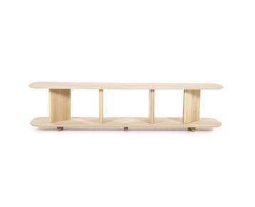 Tv-meubel Ty 180x40cm - naturel | Eleonora, Ophalen of Verzenden, Nieuw
