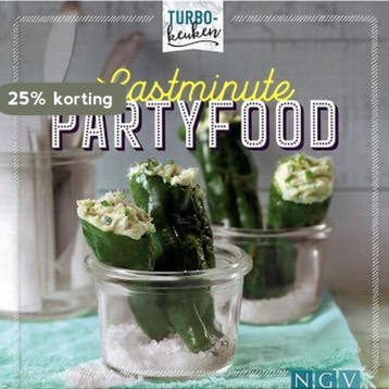 Lastminute partyfood 9783625184539 Turbo-Keuken, Boeken, Kookboeken, Verzenden, Zo goed als nieuw, Turbo-Keuken