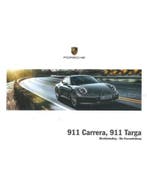2017 PORSCHE 911 CARRERA | TARGA BEKNOPT INSTRUCTIEBOEKJE, Auto diversen, Handleidingen en Instructieboekjes