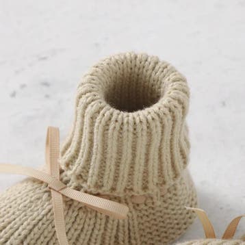 Babyschoentjes Gebreid - Zachte Toddler Schoentjes met Strik, Verzenden, Nieuw