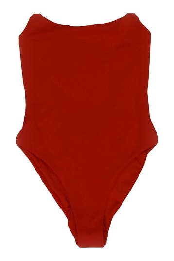 Organic Basics Badpak in maat S Oranje, Kleding | Dames, Truien en Vesten, Organic Basics, Verzenden, Zo goed als nieuw, Overige kleuren