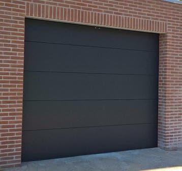 Sectionaal Garagedeur Antraciet of Wit 2500 x 2000 Voorraad, Ophalen of Verzenden, Metaal, 120 cm of meer, 215 cm of meer