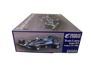 Team Lotus Type 91 Belgian GP 1982, Hobby en Vrije tijd, Modelbouw | Auto's en Voertuigen, Verzenden, Nieuw