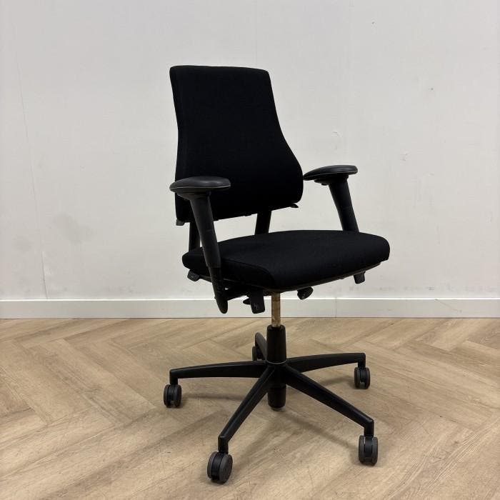 BMA Axia 2.2 ergonomische bureaustoel, zwart, Huis en Inrichting, Bureaustoelen, Bureaustoel, Zwart, Gebruikt, Ergonomisch, Ophalen of Verzenden