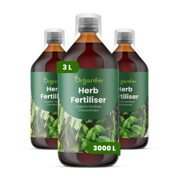 Kruiden vloeibare meststof - Set 3x1 liter, Verzenden, Mest