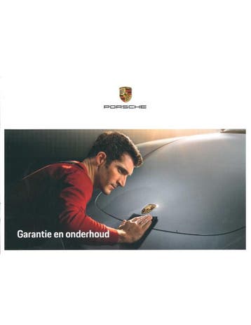 2018 PORSCHE PROGRAMMA GARANTIE- & ONDERHOUDBOEK NEDERLANDS