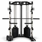 Krachtstation Fitness Corner Power Rack met Smith Machine, Nieuw, Metaal, Krachtstation, Verzenden