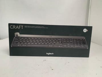Logitech Craft - Toetsenbord - Draadloos Bluetooth QWERTY, Computers en Software, Toetsenborden, Verzenden, Nieuw, Logitech
