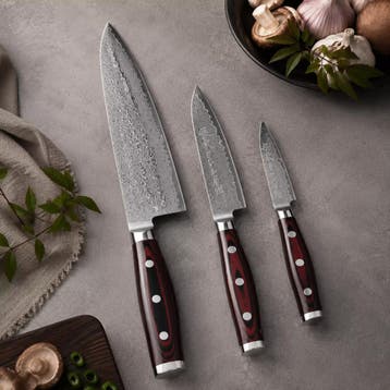 Yaxell Super Gou Messenset – Giftset – 3-delig – Koksm, Ophalen of Verzenden, Nieuw, Overige materialen