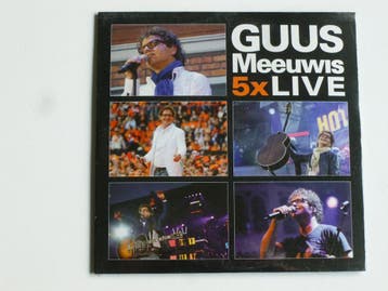 Guus Meeuwis - 5 x Live (nieuw), Ophalen of Verzenden, Zo goed als nieuw