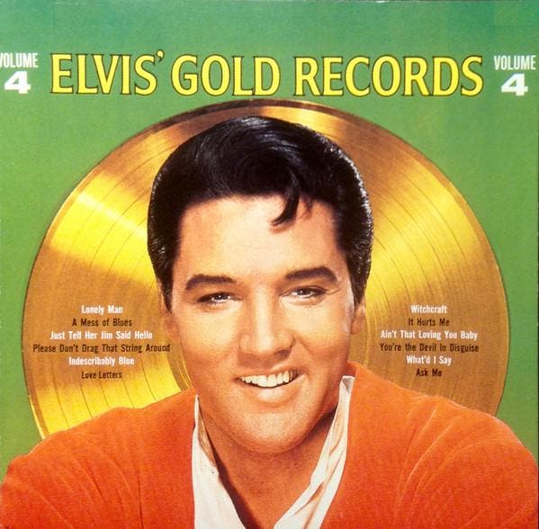 Elvis Presley - Elvis Gold Records Volume 4, Cd's en Dvd's, Cd's | Pop, Gebruikt, Ophalen of Verzenden