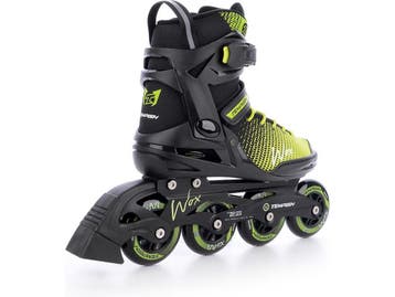 Tempish Wox 84 - Skeelers - 84mm wielen - Zwart Groen - 41, Verzenden, Nieuw