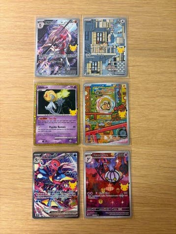 Pokémon - 6 Card Full art - Mega Evolution, Nieuw