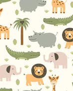 Panama Linnenlook Afrikaanse Dieren Licht Groen, Nieuw, Groen