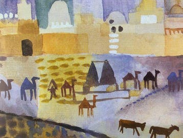 August Macke (after) - Kairouan I, 1914 - Artprint - 40 x 50