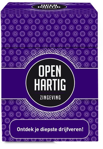 Openhartig - Zingeving | Open Up! - Gespreksstarters, Hobby en Vrije tijd, Verzenden, Nieuw