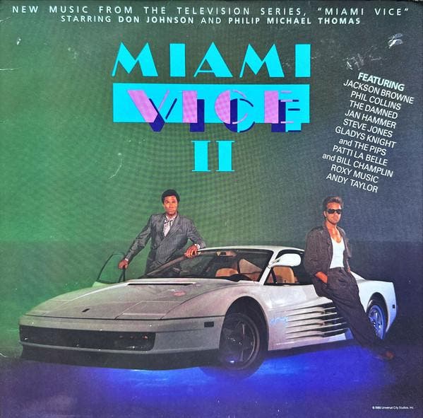 Various - Miami Vice II (New Music From The Television, Cd's en Dvd's, Vinyl | Dance en House, Gebruikt, Ophalen of Verzenden