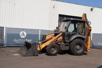 Veiling: Graaf-laadcombinatie Case 851EX Diesel 2018, Ophalen, Graaflaadcombinatie