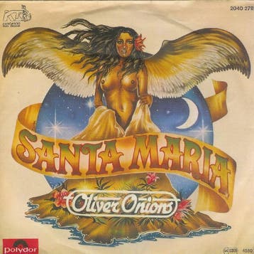 Single vinyl / 7 inch - Oliver Onions - Santa Maria, Cd's en Dvd's, Verzenden, Zo goed als nieuw, 7 inch, Pop