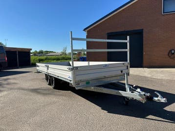 NIEUW Plateauwagen 500x203, 3500kg, bomvol opties, Ophalen, Nieuw