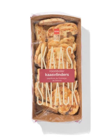 HEMA Roomboter kaasvlinders 135g, Verzenden