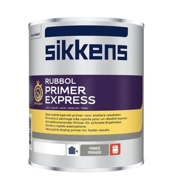Sikkens Rubbol Primer Express - 1 Liter - RAL 7016, Overige kleuren, Nieuw, Ophalen of Verzenden, Verf