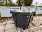 9 kuub portaal container dik staal VDL puin bak ketting opna