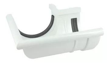 NICOLL Techtan LG25 PVC-Ti buitenhoekstuk 90g rubber inlage, Ophalen of Verzenden, Nieuw