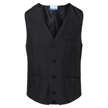 GGM Gastro | (6 stuks) KARLOWSKY | Heren Gilet Basic - Zwart, Verzenden, Nieuw in verpakking