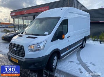 Zakelijke lease - Ford Transit 350 2.0 TDCI L4H3 Trend Euro, Gebruikt, Euro 6, Handgeschakeld, Alarm