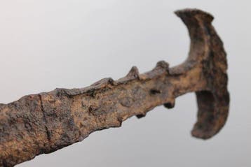 West-Aziatisch IJzer (gegoten/gesmeed) Zwaard - 55 cm