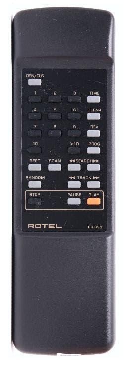 Afstandsbediening Rotel rr-d93, Ophalen of Verzenden, Nieuw, Origineel