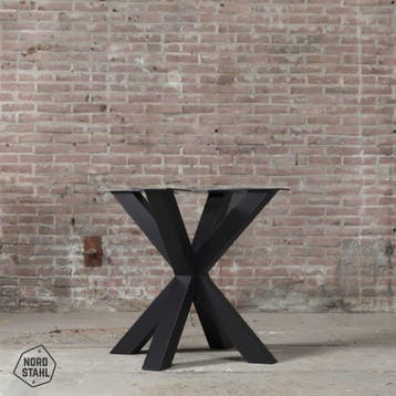 Stalen onderstel tafel - Double X leg - Nordstahl, Verzenden, Nieuw
