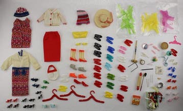 Mattel - Barbiepop Lot of Barbie / Frankie / Skipper /
