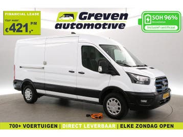 Ford E-Transit L3H2 68 kWh 184PK | Snelladen | SOH 96% |, Automaat, Wit, Elektrisch, Nieuw