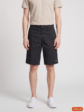 Dickies Korte broeken Heren maat W36 Zwart Vintage, Ophalen of Verzenden, Nieuw