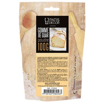 Patis Decor Guargom 100g, Verzenden, Nieuw