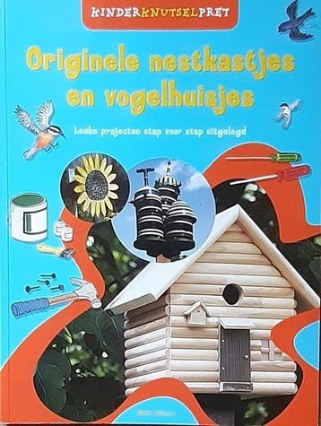 Originele nestkastjes en vogelhuisje Kinder knutse pret, Verzenden, Gelezen