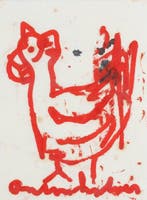 Anton Heyboer (1924-2005) - Kip, Antiek en Kunst