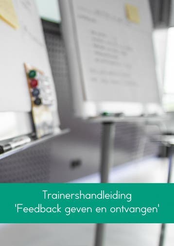 Trainershandleiding Feedback Geven En Ontvangen | Nieuw, Ophalen of Verzenden, Nieuw, Linda van der Meer